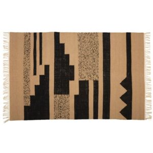 Botin Large Fabric Upholstred Trenza Rug In Multi-Colour